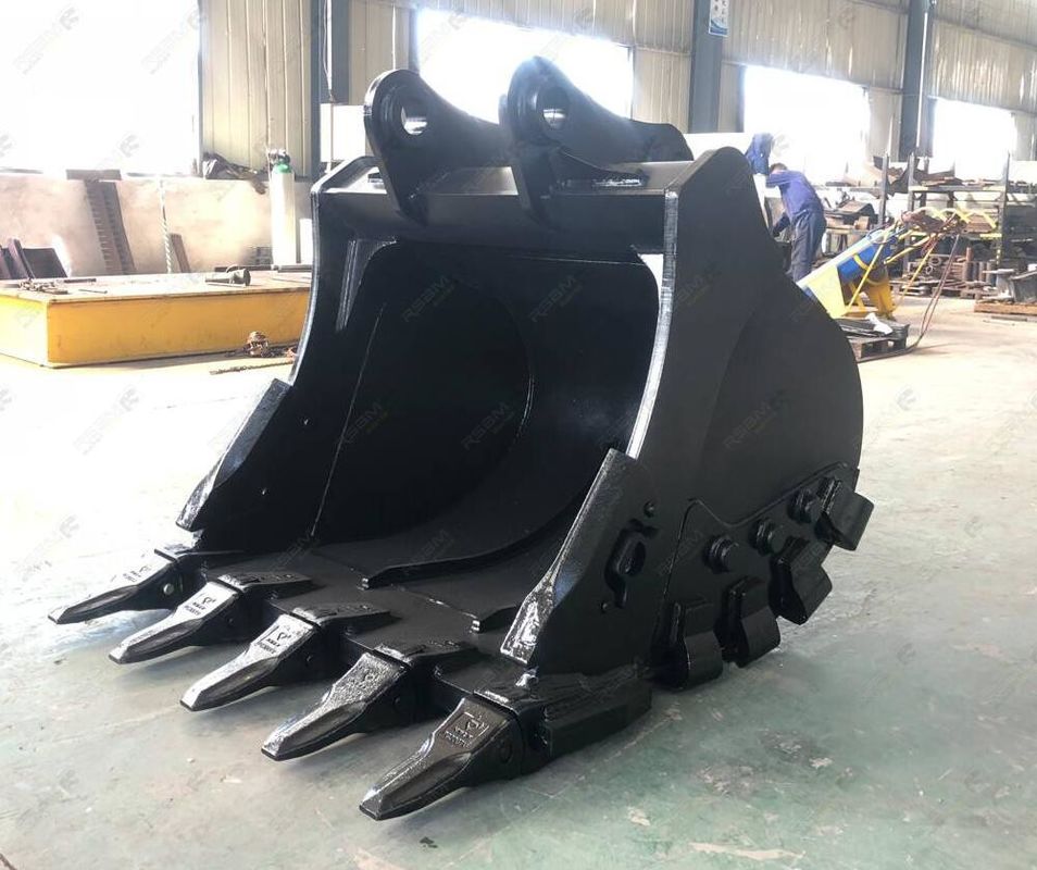 Digging mud Excavator Rock Bucket Rock Teeth For Excavator  1-80T