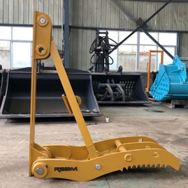 1-50 Ton Excavator Bucket Thumb Q345B Weld On Thumb For Excavator