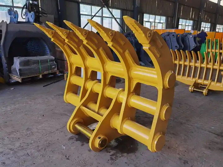 1000mm- 2400mm Excavator Root Rake 1-80T Root Rake For Mini Excavator