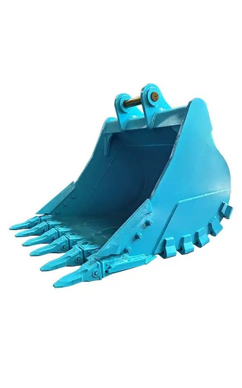 1-80T Excavator Rock Bucket Q345B Q460 Rock Teeth For Excavator