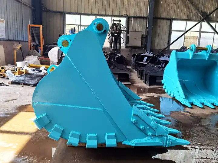 1-80T Excavator Rock Bucket Q345B Q460 Rock Teeth For Excavator