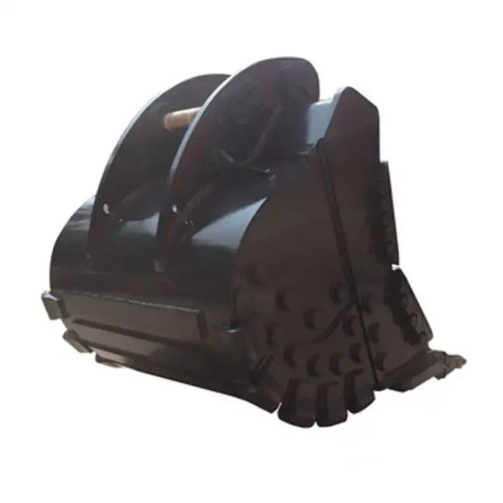 EX220 EX200 Excavator Rock Bucket Heavy Duty Skid Steer Rock Grapple Fit Liebherr R317