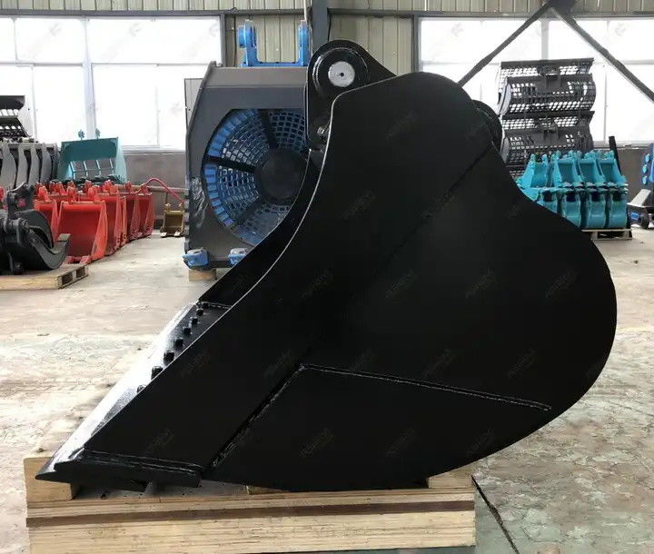 1-80 ton Excavator Mud Bucket Excavator Clean Up Bucket For Backhoe