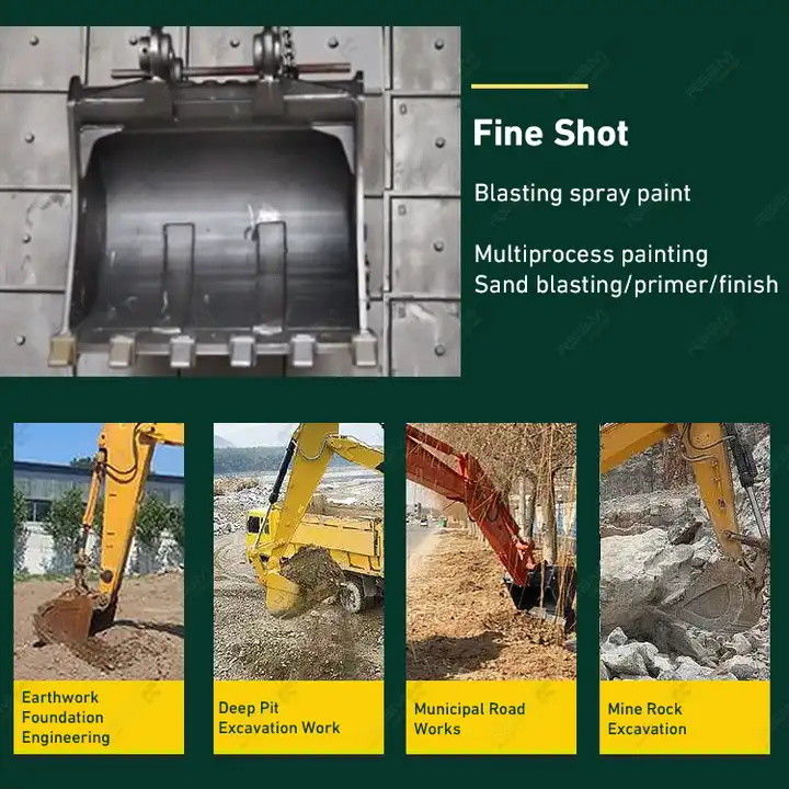 Earthmoving Narrow Excavator Bucket 1-50 ton for Machinery Repair Shops
