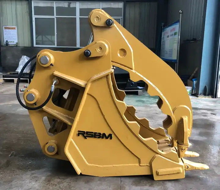 Log Grab Bucket For Excavator 1-50 ton 2500mm  Max Jaw Opening