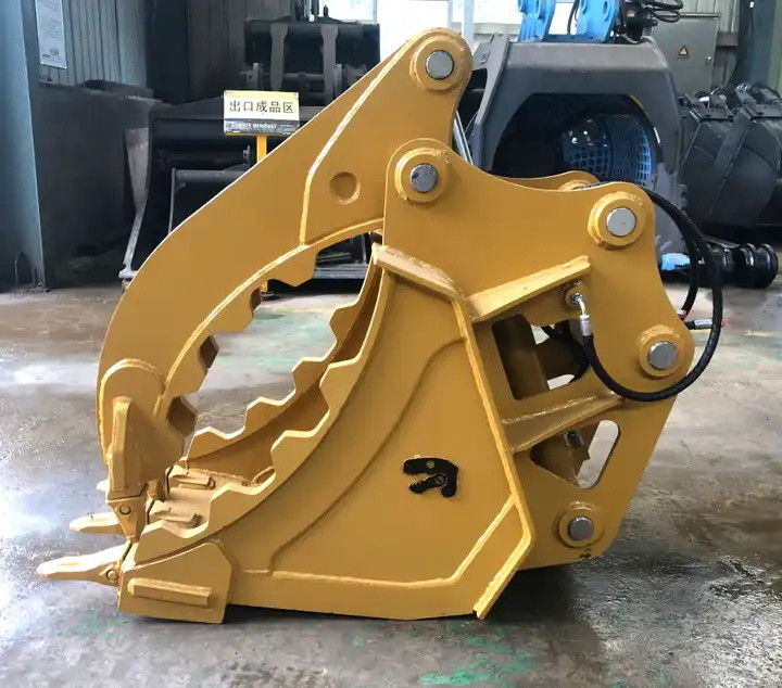 Log Grab Bucket For Excavator 1-50 ton 2500mm  Max Jaw Opening