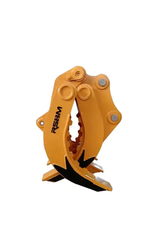 2-84 Ton Excavator Log Grapple RSBM Mechanical Grapple For Compact Tractor