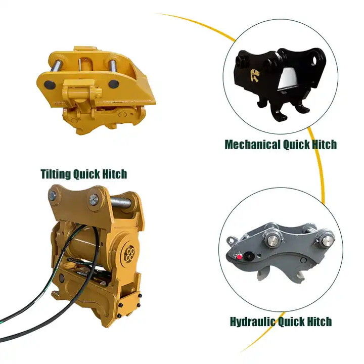 1-80 Ton Excavator Tilt Coupler for Machinery Repair Shops