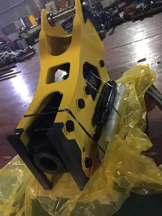 Side Type Rock Hammer Excavator 100kg-500kg Hydraulic Breaker For Mini Excavator