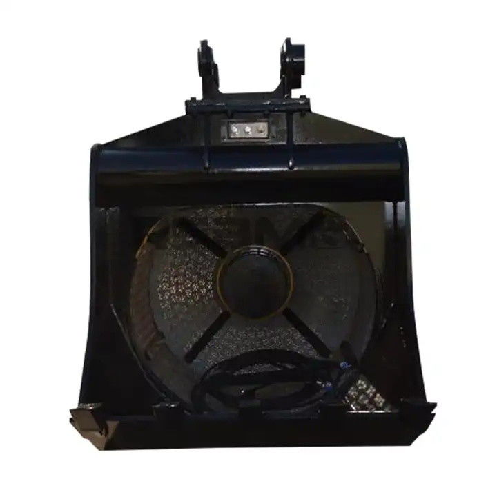capacity 0.8-3.6m3 Rotating Screening Bucket For 1-50T Excavator