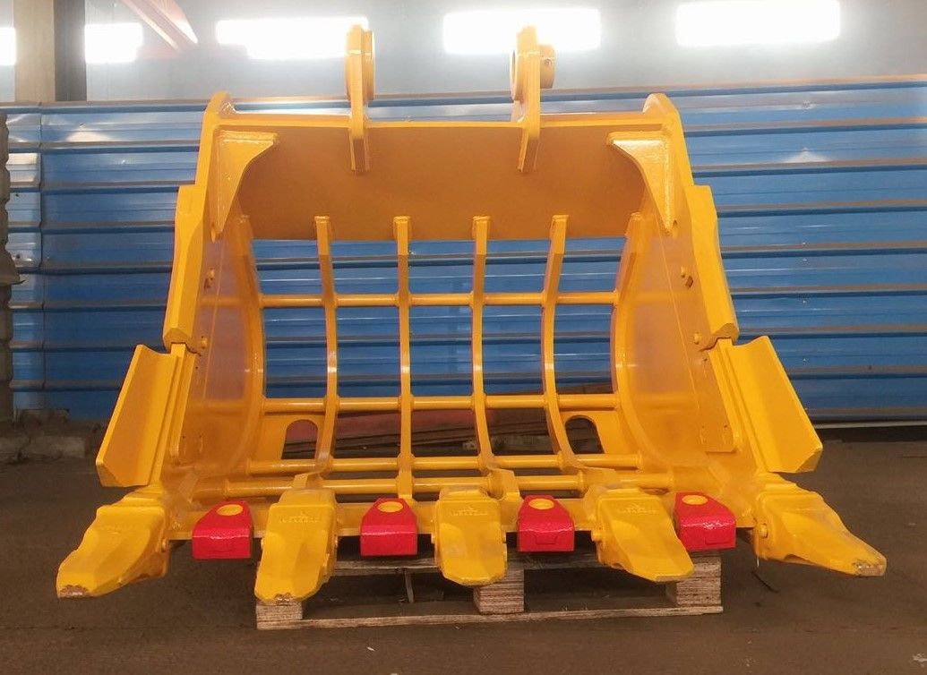 0.3-8m3 Excavator Skeleton Bucket 1200mm Width For Heavy-Duty Sorting