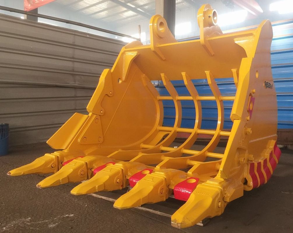 0.3-8m3 Excavator Skeleton Bucket 1200mm Width For Heavy-Duty Sorting