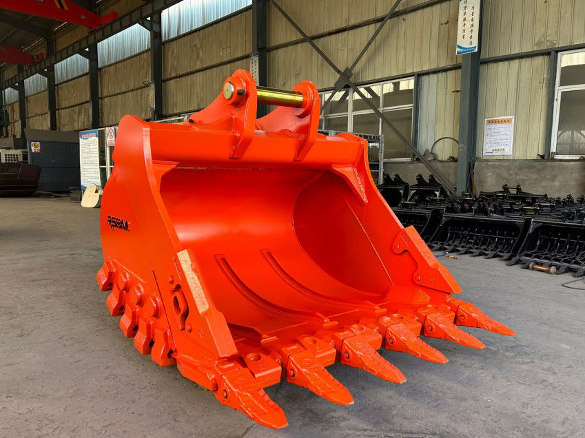 Excavator Rock Bucket with Enhanced Grip for Superior Rock Handling Performance