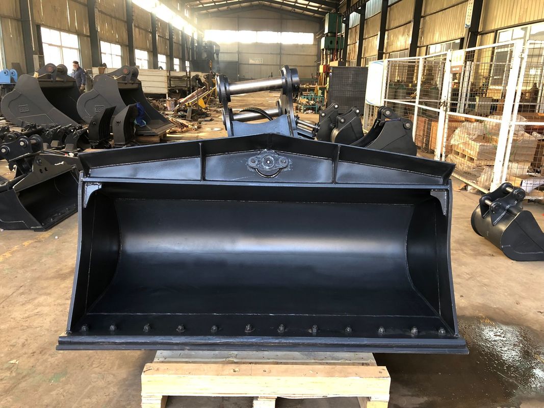 Premium Steel Excavator Tilting Bucket For Smooth Surface Finishing And Slope Work