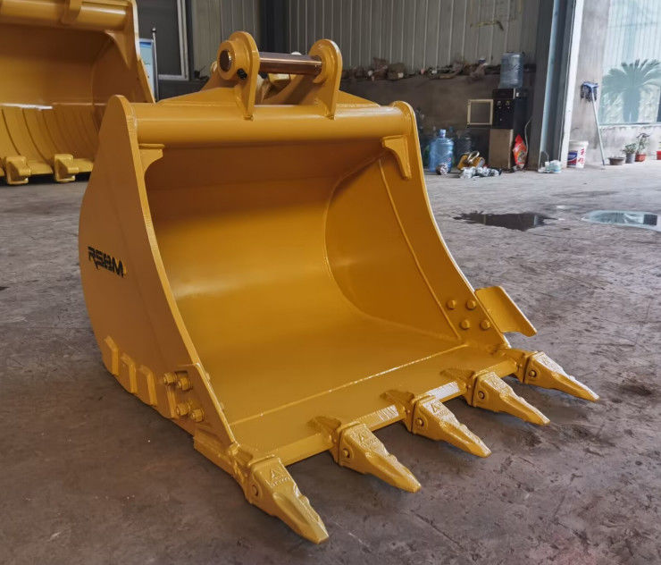 1.7-120 Tons Excavator Digger Bucket Heavy-Duty Rock Standard Types Available Parts Reinforced Plates