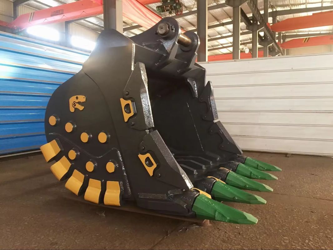 HARDOX450 1-50 Ton Excavator Sieve Bucket For Mining Operations Land Grading
