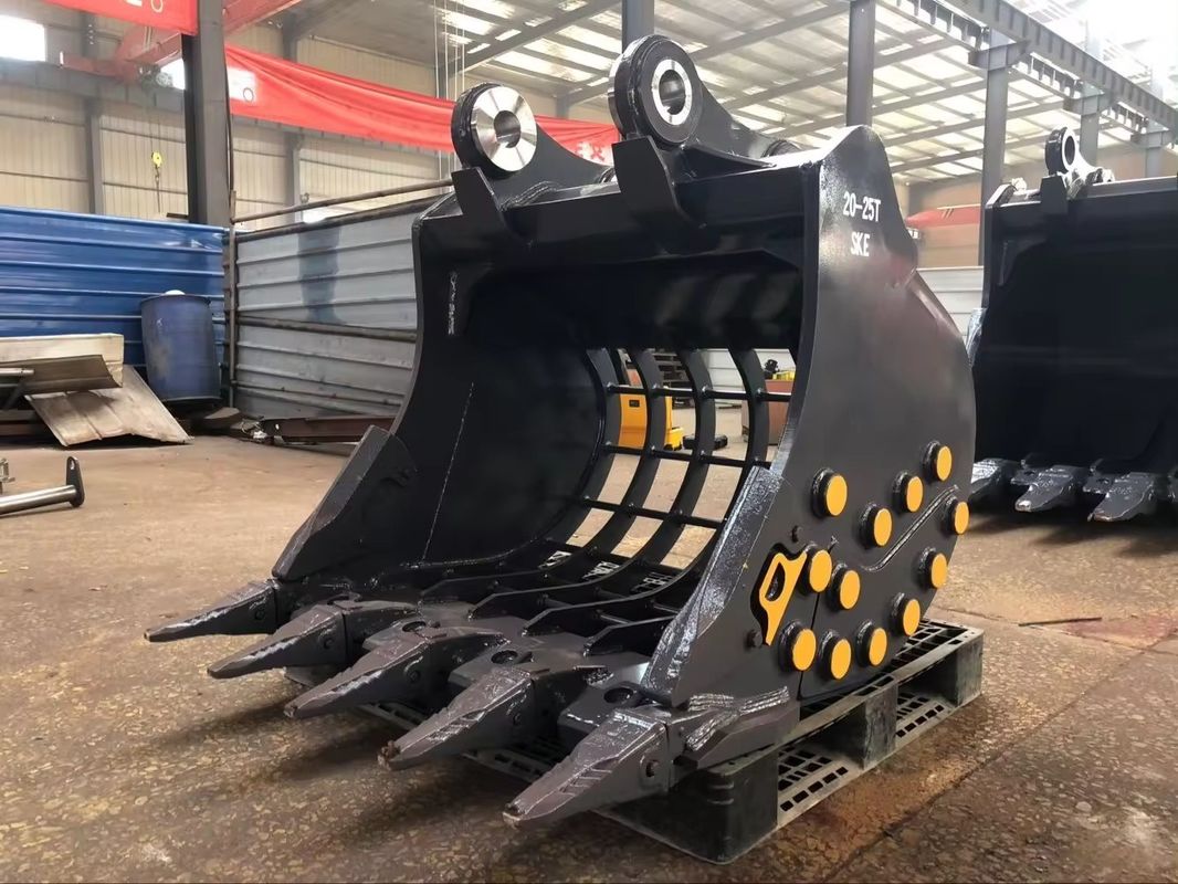 5-120T Excavator Skeleton Bucket With NM360/400 Material Mini Excavator Bucket