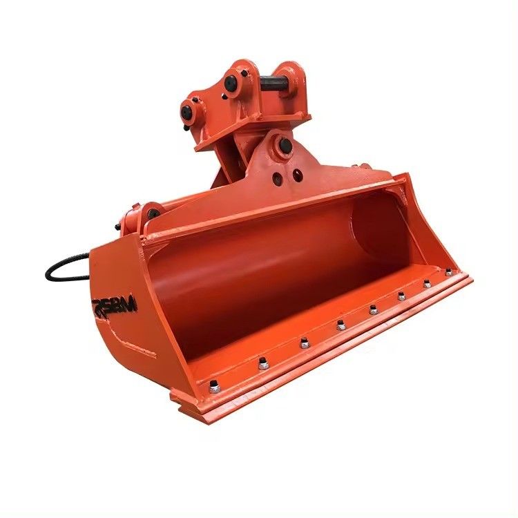 Factory Sale 45 Degree Mini Excavator Tilt Bucket 2000mm Width Arrangement For 90-Degree Tilt
