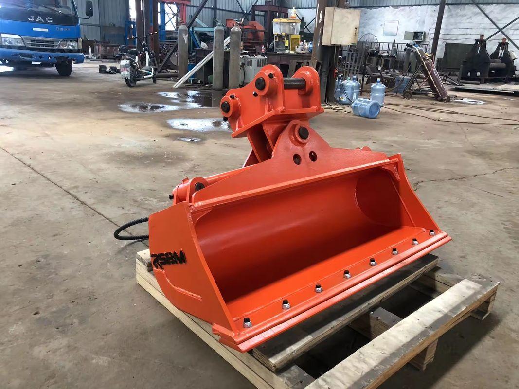 Factory Sale 45 Degree Mini Excavator Tilt Bucket 2000mm Width Arrangement For 90-Degree Tilt