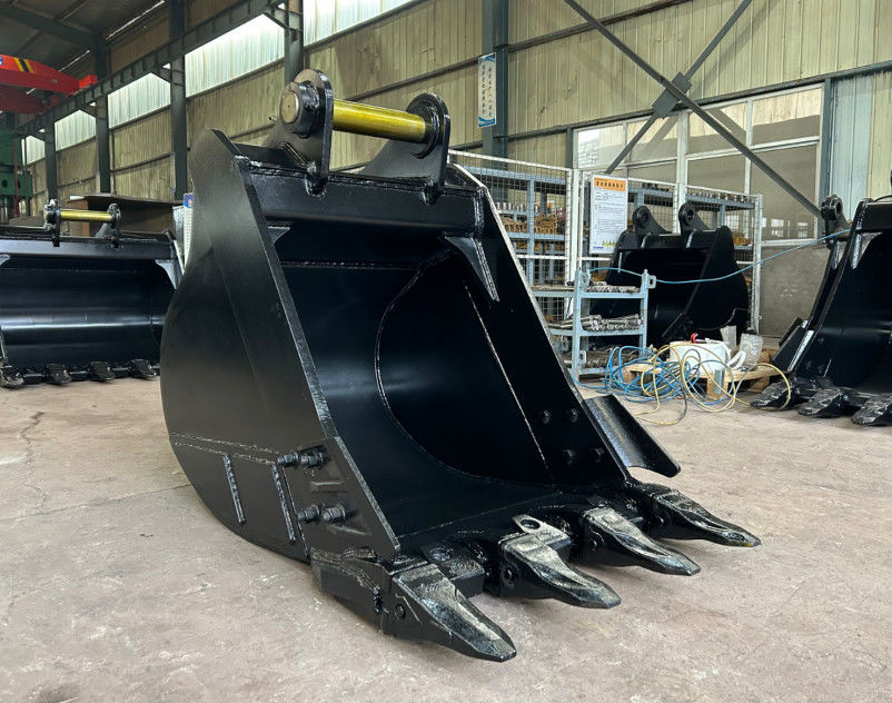 Rock Bucket Excavator Digger Bucket With Thicker Plate And Process Technology Advantage