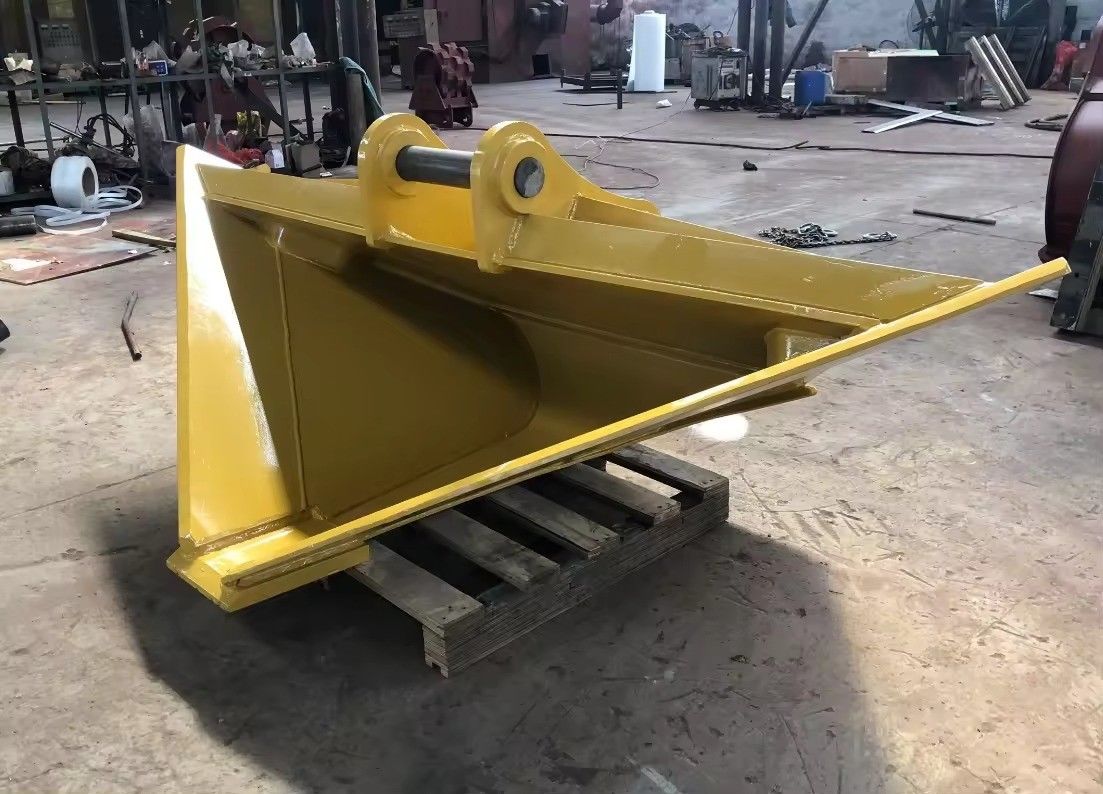 Customizable Excavator Trenching Bucket Applied Size 60-90cm Top Width 30cm Double Teeth