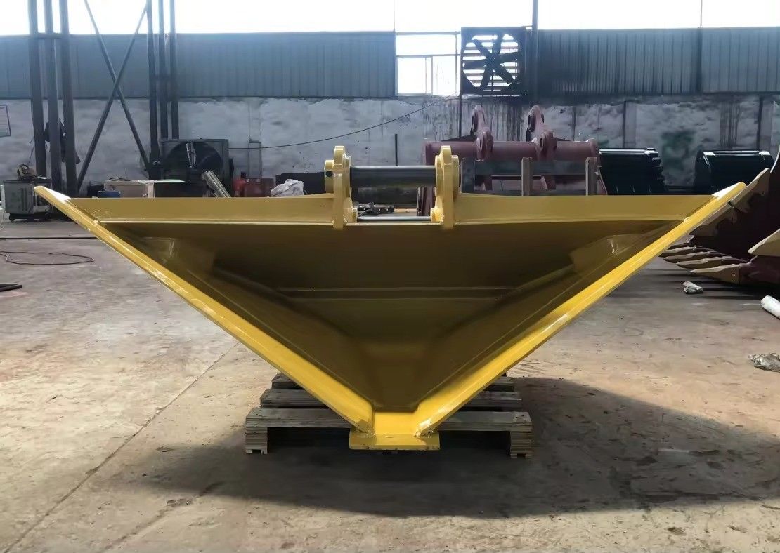 Customizable Excavator Trenching Bucket Applied Size 60-90cm Top Width 30cm Double Teeth