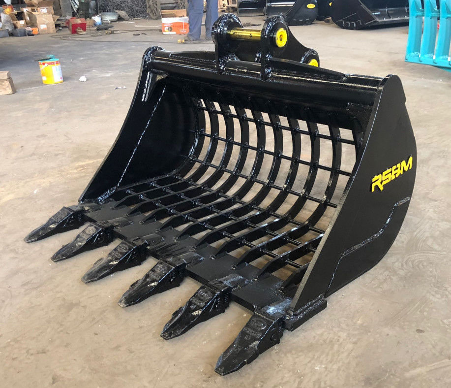 RSBM OEM Service Excavator Skeleton Bucket Made Of Strength Steel For Construction Work