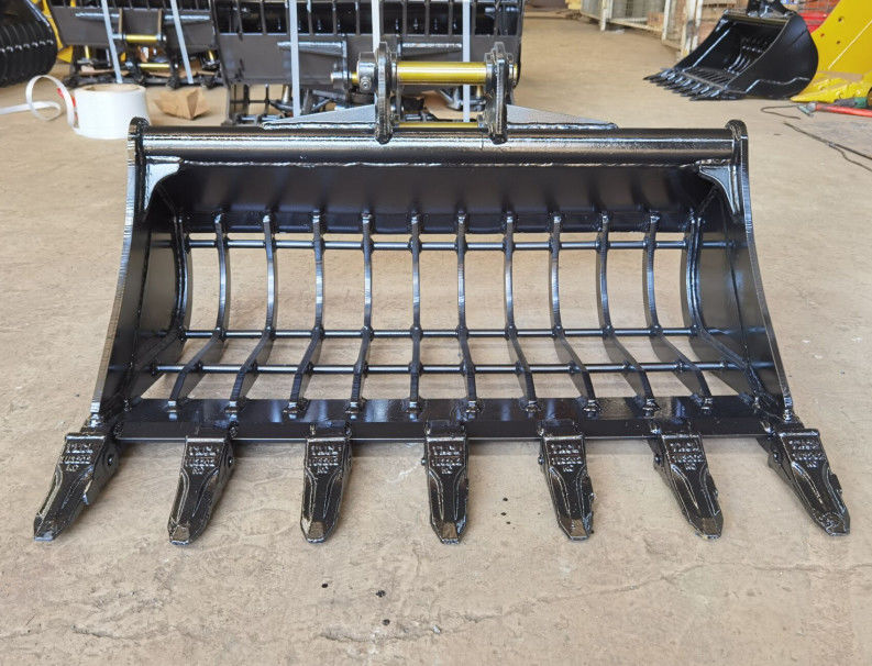 Q345B Steel Excavator Skeleton Digging Bucket: Superior Durability For Painting Or Galvanizing