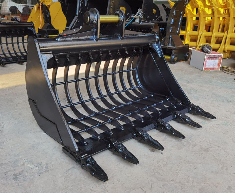 Painting Or Galvanizing Customized Excavator Skeleton Bucket For Benefit Range 300-10000