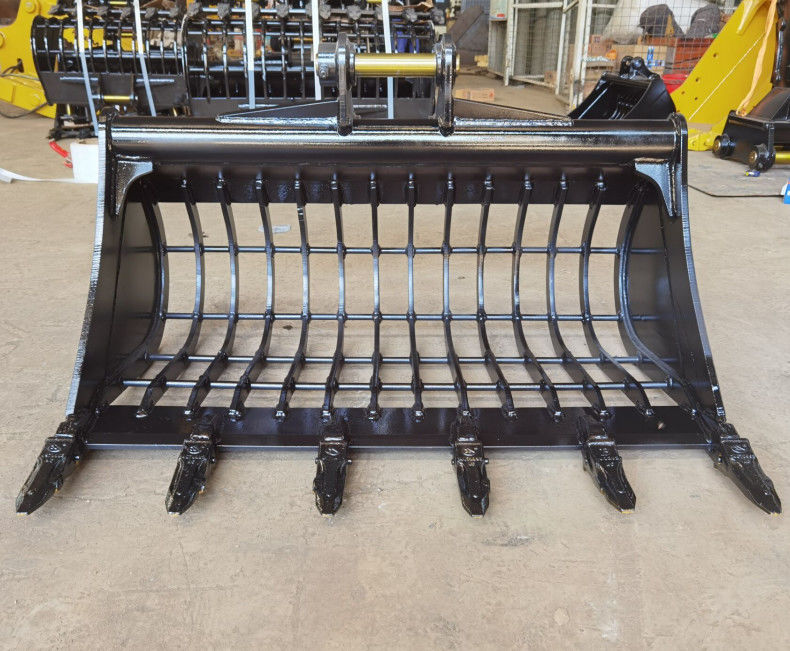 Heavy Duty Sieve Bucket Made Of Strength Steel For Excavator Skeleton Bucket