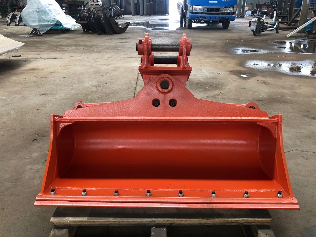 Various Sizes Angle Adjusting Digger Bucket Dual Cutting Edges For Enhanced Resistance