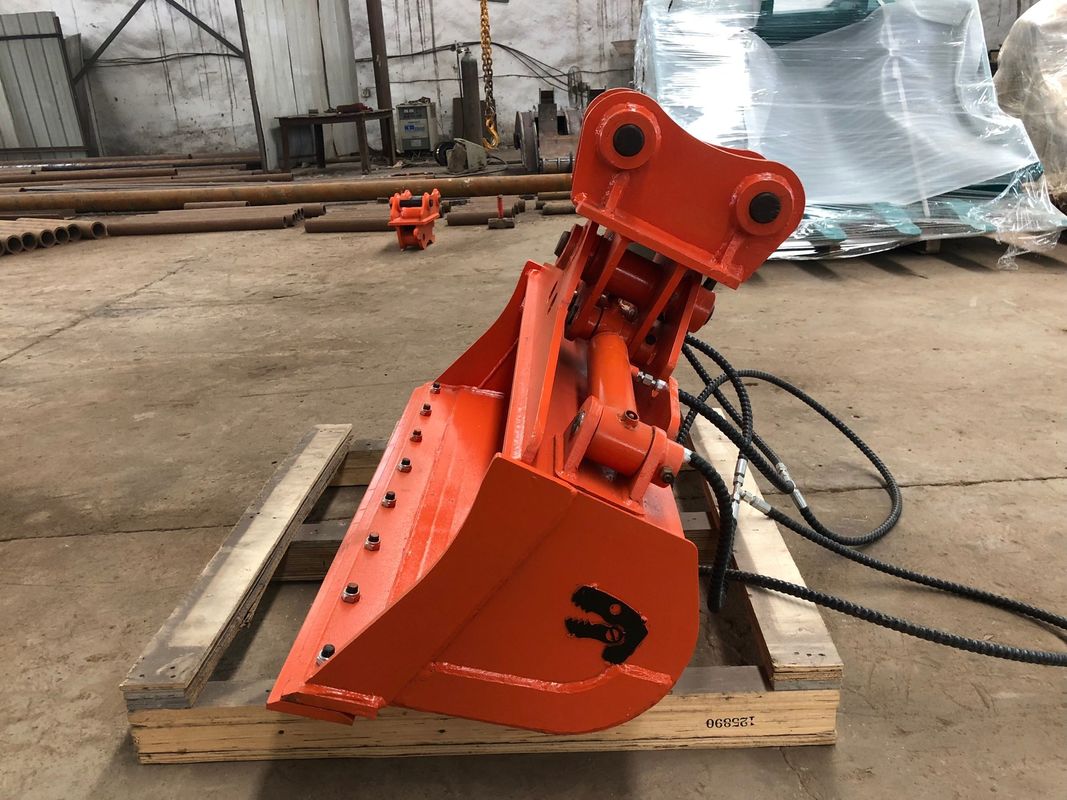 Rational Plate Design Excavator Tilting Bucket With Various Sizes And Tilting Function
