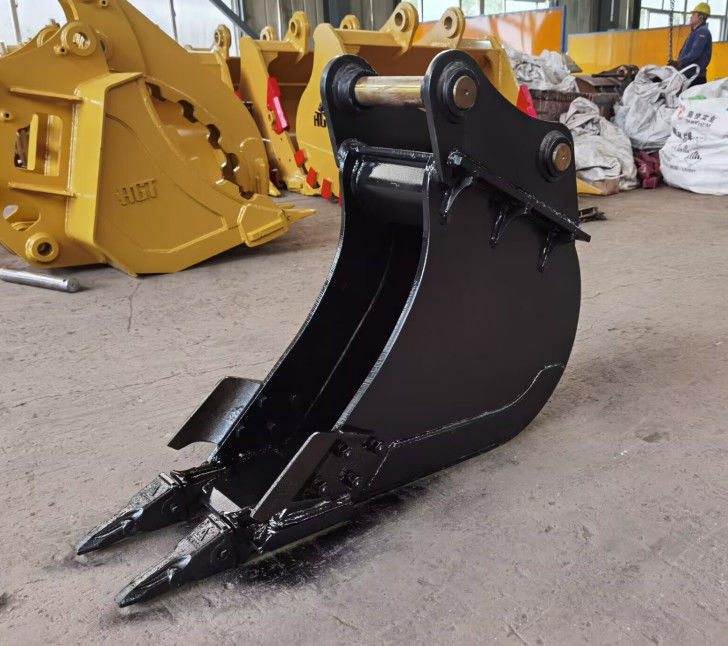 V-shaped Bucket Shape Excavator Digging Trench Bucket with Double Bevel Cutting Edge