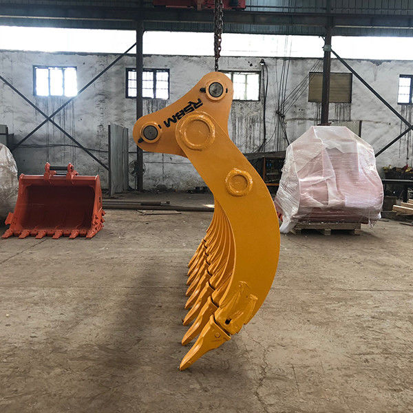 Excavator Root Rake Land Clearing Made Simple With Ground Grasping Claw 300-10000