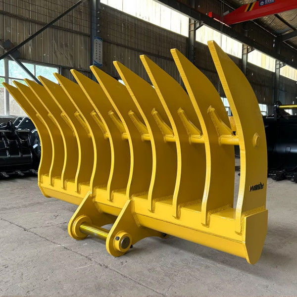Contiguous United States Shipping Destination Excavator Root Rake for Digger Root Grapple