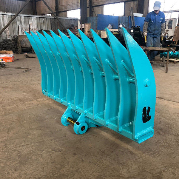 1200mm-2400mm Width Excavator Root Rake for Ground Shipping Width 1200mm-2400mm 4ft-8ft