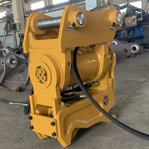 Hydraulic Tilting Coupler And 90 Degree Tilt Angle For Mini Excavator Bucket Connector