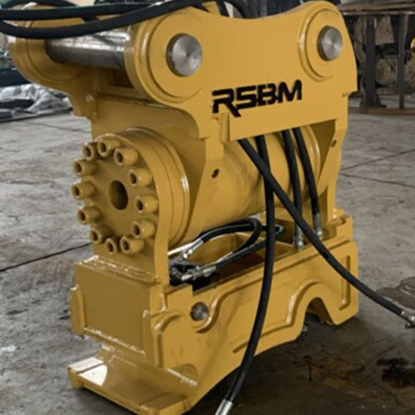 90 Degree Tilting Angle Heavy Duty Excavator Quick Connector For Attaching All Front-Ending Parts
