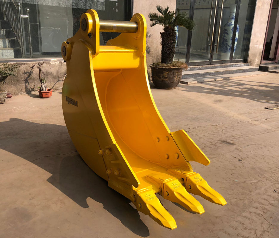 1-60T Compatibility High Carbon Steel Cutting Edge Material Digger Trenching Bucket for Heavy-Duty Excavation